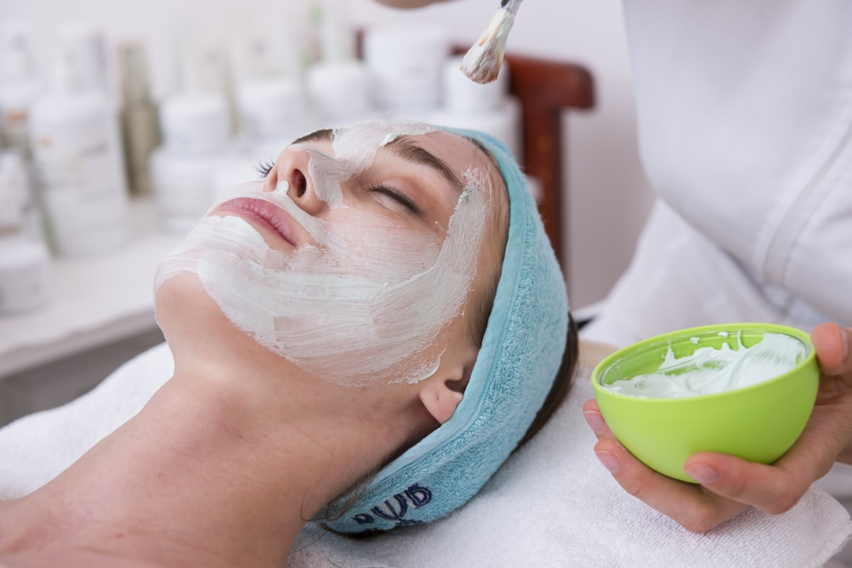 Soin du visage en institut